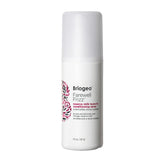 Briogeo Farewell Frizz Rosarco Milk bottle shows anti-frizz leave-in action for curls.