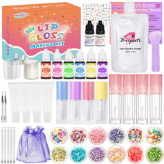 BRIPATI DIY lip gloss kit clear base for smooth, customizable gloss.