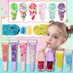BRIPATI sequins and glitter create shimmering, eye-catching lip gloss finishes.