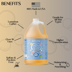 Brittanie's Thyme castile soap as pet shampoo for gentle grooming