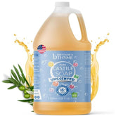 Brittanie's Thyme unscented castile soap for gentle skin cleansing