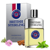 British Sterling by Dana bottle splash demonstrates masculine fragrance for confident daily wear.