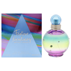 Britney Spears Festive Fantasy EDT bottle front view for everyday wear.