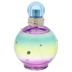 Britney Spears Festive Fantasy EDT spray-action demonstrates quick scent refresh.