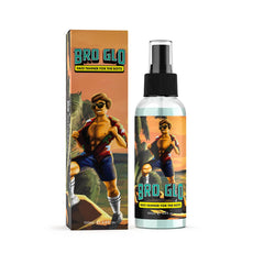 Bro Glo self-tanner mitt-included for flawless, streak-free application with even color.