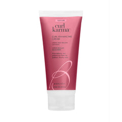 Brocato Curl Karma bottle front shows curl defining cream for all day style