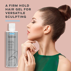 Brocato Holdon gel being applied to hair for sculpting and shaping
