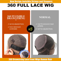 Brofiri lace-front close-up reveals pre-plucked natural hairline for seamless look.
