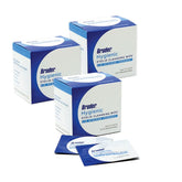 Bruder eyelid cleansing wipes box front view, 30-count pack for daily eye hygiene