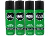 BRUT classic spray bottle front view for all-day freshness.