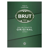 Brut Original EDT bottle front view, ideal for daily casual wear and confident scent.