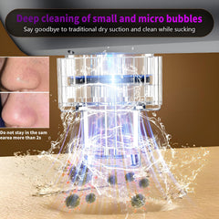 Bryzalor Blackhead Remover used on nose corners for precise extraction.