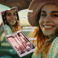 BS-MALL APINK premium brushes with wooden handles for smooth, professional results.
