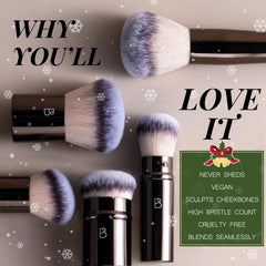 BS-MALL blush brush for natural, radiant color.