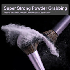 BS-MALL soft-bristle brushes enable gentle, even makeup application
