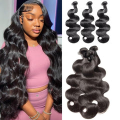 BSTDAE 12A body wave 18-inch bundle for natural-length styling and versatility.