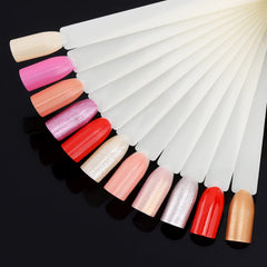 BTYMS nail swatch sticks practice board for beginner nail art