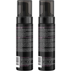 B.TAN Express 1-hour cure time demonstration, quick application for deeper tan.