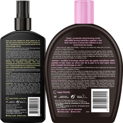 B.TAN UV bed lotion tube for quick browning before tanning
