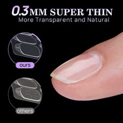 BTArtbox ultra-thin adhesive tabs at 0.3mm for natural-looking hold