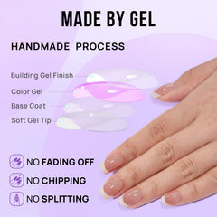 BTArtbox nails with glue and tabs included for an at-home mani kit