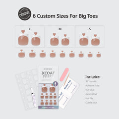BTArtbox thick-tip toenails at 2mm offer added protection and comfort