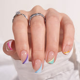 BTArtbox pastel curves nails shown with soft gel finish for salon-like results.