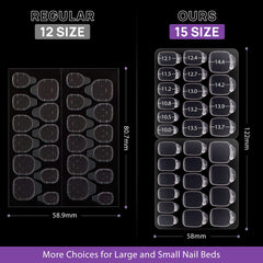 BTArtbox waterproof nail stickers withstand daily activities like gardening