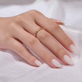 BTArtbox white press on nails short almond packaging—easy at-home manicure in minutes.