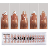 BTArtbox XCOATTIPS 160pcs nail tips offer fast, durable extensions for a polished look.