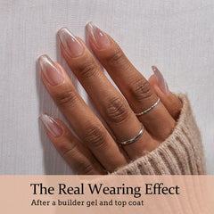BTArtboxnails French tip nails showcase natural color and easy wear.