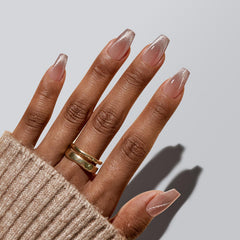 BTArtboxnails short coffin soft gel tips for comfortable extensions.