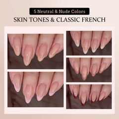 BTArtboxnails soft gel material reduces stinging and flexes with nails.
