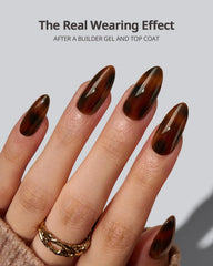BTArtboxnails SOFTCOATTIPS tortoiseshell almond press-ons application-ready