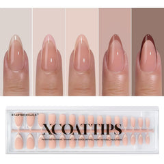 BTArtboxnails XCOATTIPS French tip nails for quick at-home salon-like results.