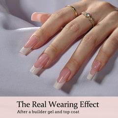 BTArtboxnails XCOATTIPS builder gel builds strong nail extensions