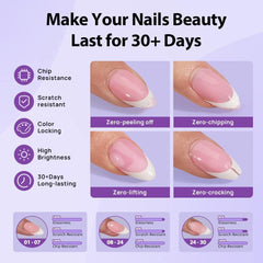 BTArtboxnails duo-pack packaging shows two 15ml bottles for at-home protection.