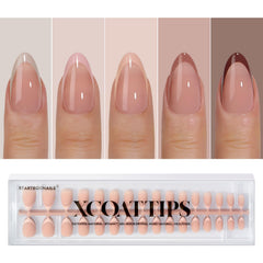 BTArtboxnails XCOATTIPS French tip nails shown for salon-worthy at-home manicure