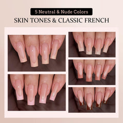 BTArtboxnails XCOATTIPS included nail gel and builder gel for easy nail extensions