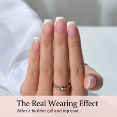 BTArtboxnails XCOATTIPS soft gel material close-up shows flexible fit