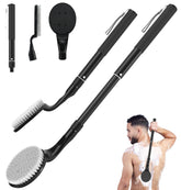 BTideas back scrubber anti-slip handle for secure grip in wet showers.