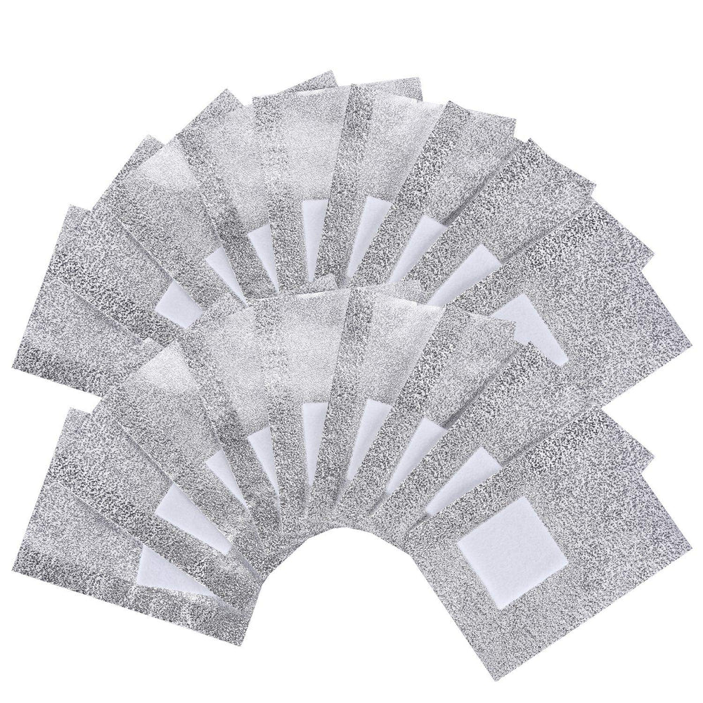 BTYMS gel nail remover wraps closeup shows thick foil wrap for efficient soak off