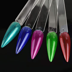 BTYMS nail color display for practice with acetone-safe color removal