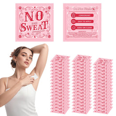 BUAEL mini deodorant wipes rose packaging for on the go freshness and odor control.