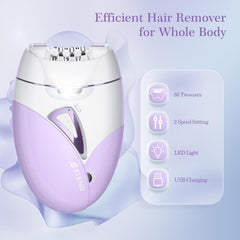 Bubbacare epilator foil shaver head removes short hairs and contours safely
