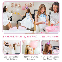 Bubbly Girlz kids foot spa basin highlights at-home pampering routine.