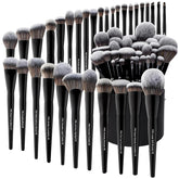 Bueart Design 32pcs brush set with large dust-free holder for organized routine