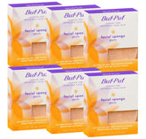 Buf-Puf Gentle Facial Sponge closeup texture for gentle daily cleansing and exfoliation.
