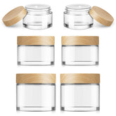 Bumobum glass jar 15ml clear displays cream for easy travel skincare.