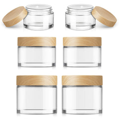 Bumobum glass jar 15ml clear displays cream for easy travel skincare.